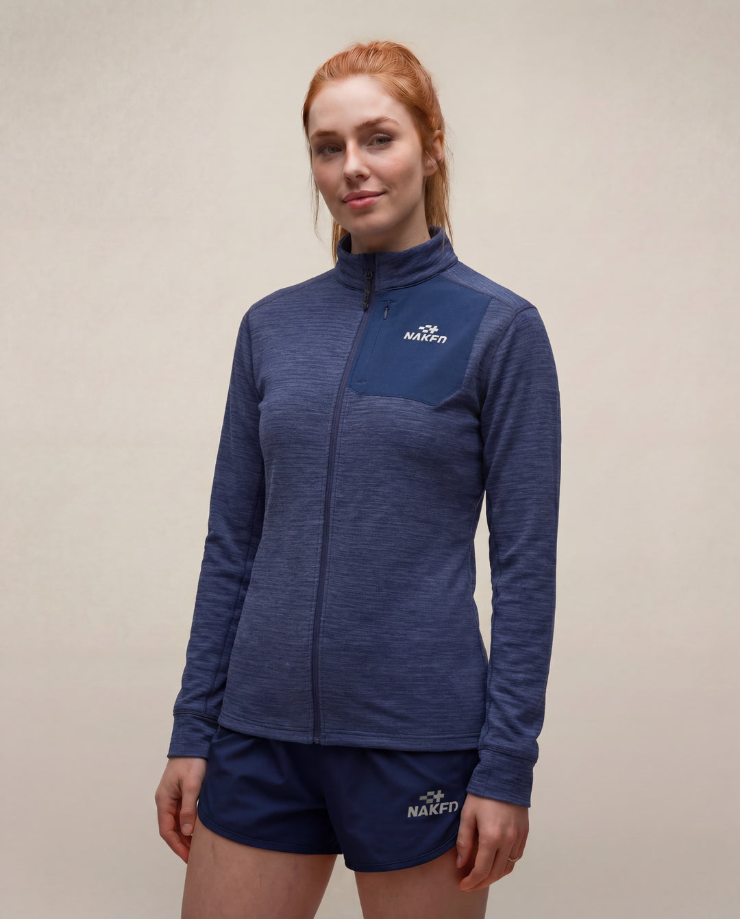 Naked Ladies Midlayer - Navy