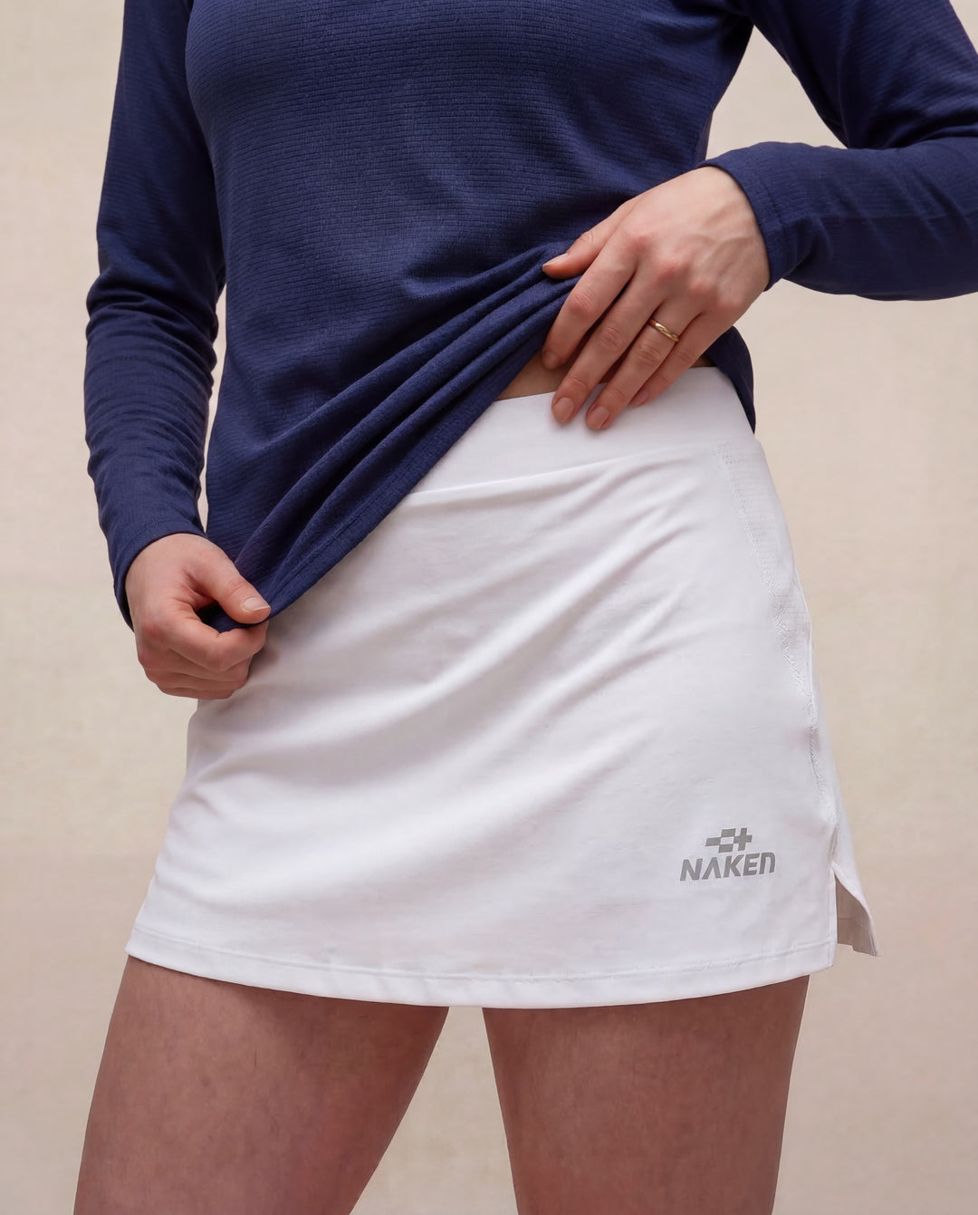 Naked Ladies Skort - White