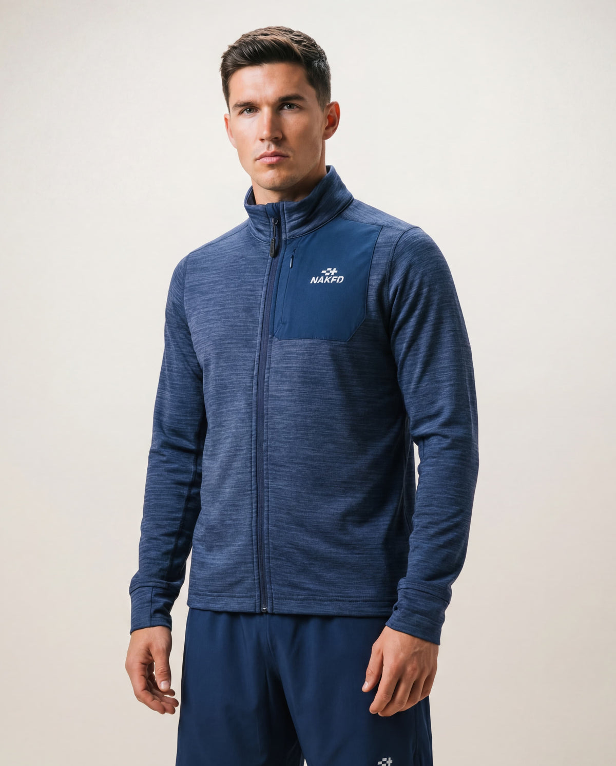Naked men's midlayer