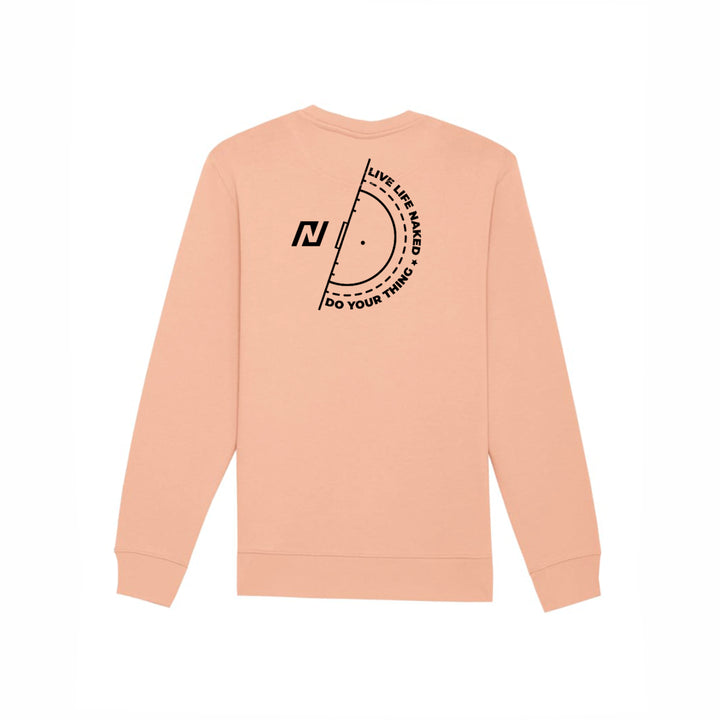 D Crewneck Fresh Peach