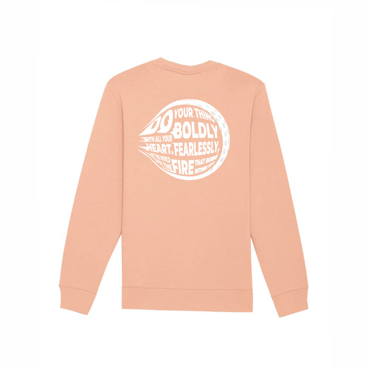 Naked Do Your Thing Ball Crewneck Fresh Peach