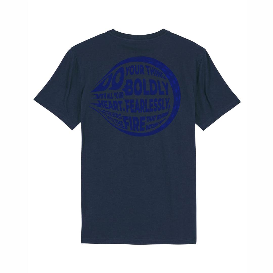 Naked Do Your Thing Hockey Ball T Navy