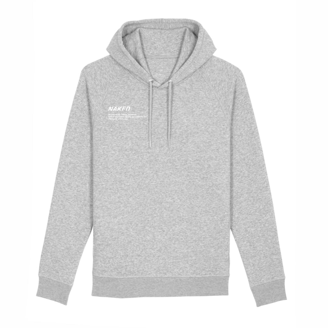Naked Do Your Thing Hoodie Grey