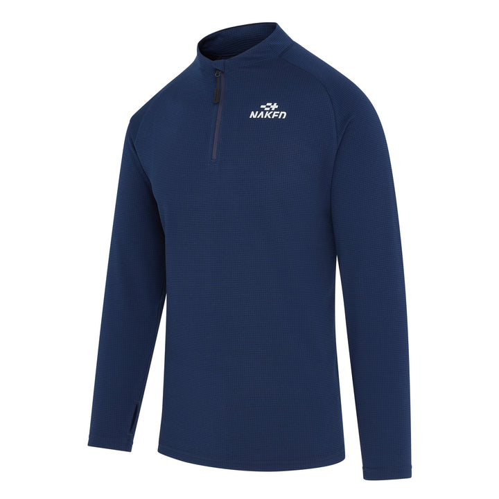Naked Men Long Sleeve 1/4 Zip Shirt