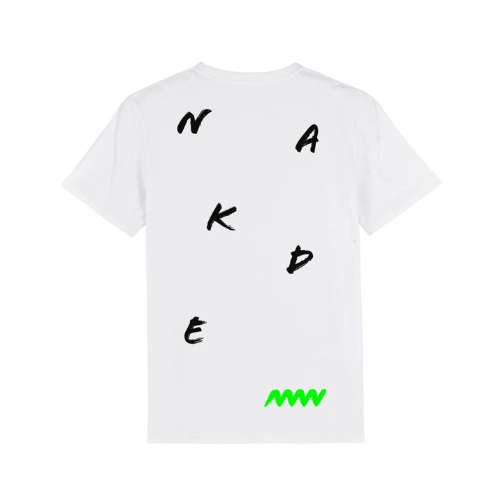 Naked Scatter T White