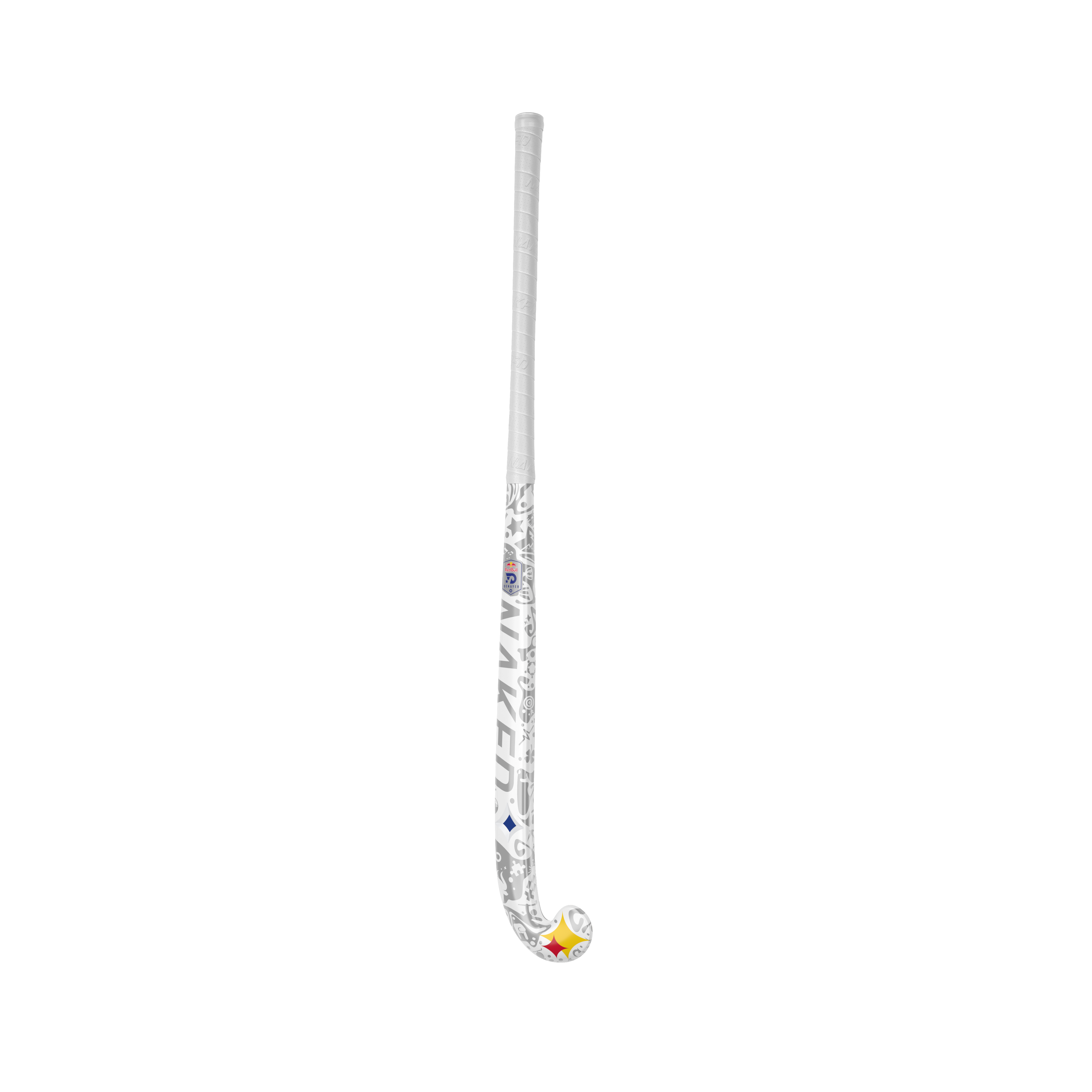Naked Red Bull Touch Stick 50% Carbon Superlow Bow Field Hockey Stick