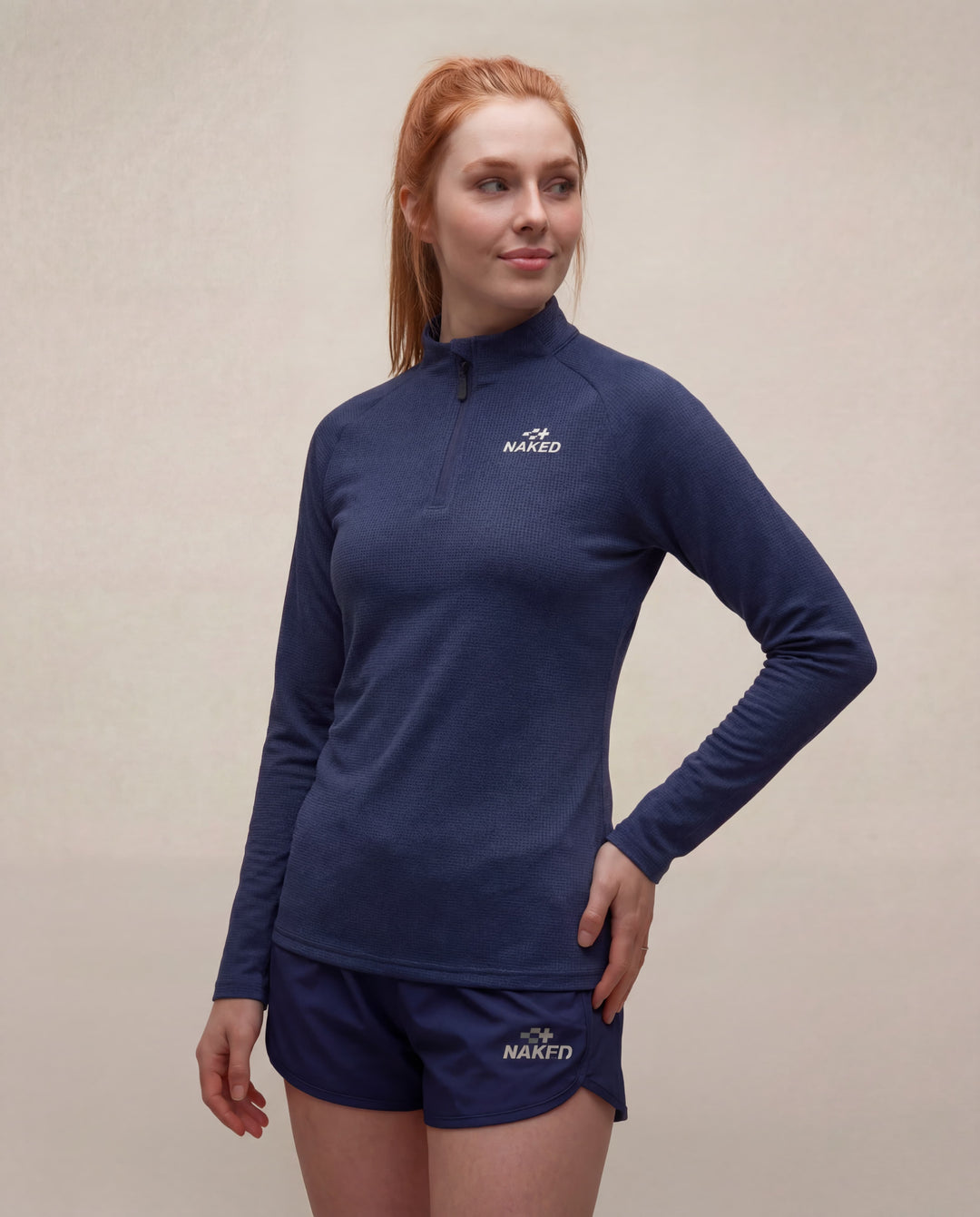 Naked Ladies Long Sleeve 1/4 Zip Shirt